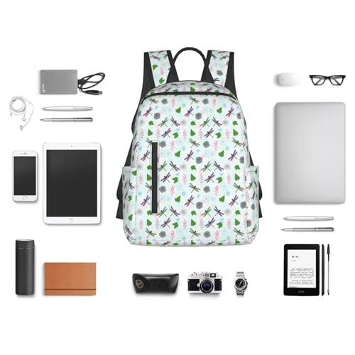 Casual Travel Rucksack Dragonfly, Self-Standing, Mesh Side Pockets, for Cycling & Weekends - color: Picture (228)