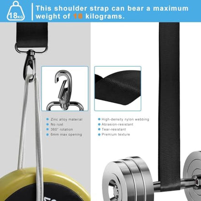 ZINMARK 79" Adjustable 3D Soft Cushion Shoulder Strap, Anti-Slip Thickened Breathable Pad for Bags
