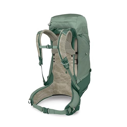 Osprey Stratos 44L Men's Hiking Backpack - Lightweight Backpacking Pack with Waterproof Raincover - Camping Bag, Pine Leaf - color: Pine Leaf, style: 44l