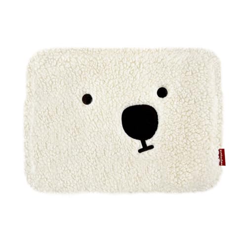 Pluffy HACHAN Laptop Pouch [13 inch/15 inch/17 inch] Cute Fluffy Laptop Pouch Case Sleeve for Women (Ivory, 13 inch) - color: Ivory, size: 13 inch
