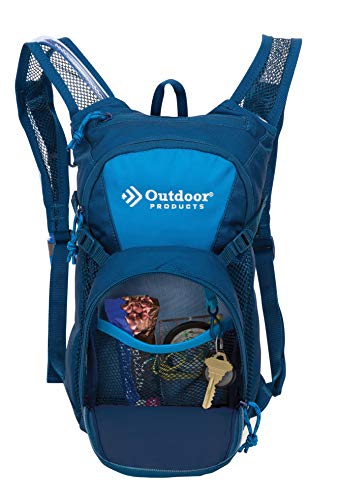 Outdoor Products Tadpole Hydration Pack (Black) (Violet Tulip) - color: Bright Blue