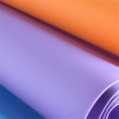 Non Slip Yoga Mat 1/5" Thick High Density Non Slip Anti-Tear Exercise Mat with Carrying Strap Hot Yoga Mat for Pilates, Workouts, Floor, Home Yoga, Stretching, Fitness, Gym - color: Purple