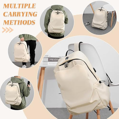 FSD. WG Casual Bag for Men Fashionable Outdoor Bag Popular Travel Bag Casual Large Capacity - color: 10045milk White