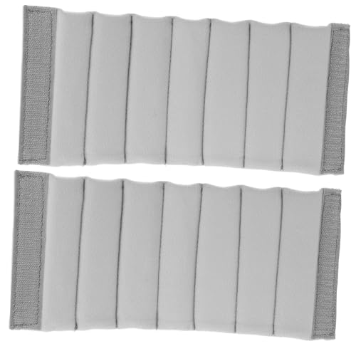KICHOUSE Camera Bag Dividers 2 Pack Lightweight Padded Insert Organizer with Shock Absorbing Walls for Dslr Mirrorless Cameras Compatible with Camera Backpack Inserts - color: Grey, size: 27.00X12.00X0.80CM