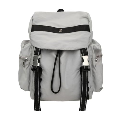 Casual Backpack Women Men Daypack Lightweight Rucksack Waterproof Backpack for Hiking Travel Daily Use Grey - color: Grey