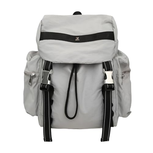 Casual Backpack Women Men Daypack Lightweight Rucksack Waterproof Backpack for Hiking Travel Daily Use Grey - color: Grey