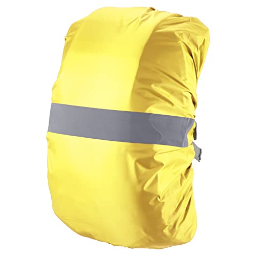PATIKIL Waterproof Backpack Rain Cover, Non-Slip Backpack Cover with Reflective Strap Stay Dry for Hiking, Camping, Hunting - color: Yellow, size: X-Large