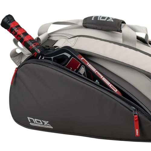 NOX Pickleball Bag Pro 2025 | 40L Versatile Pickleball Bag ThermoTech | Quality Spacious & Comfort Pickle Ball Bag & Pickleball Paddle Bag | Ideal Pickleball Bags for Men & Pickleball Bags for Women