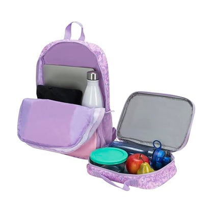 PUMA KIDS' EVERCAT BACKPACK & LUNCH KIT COMBO - color: Purple/Pink