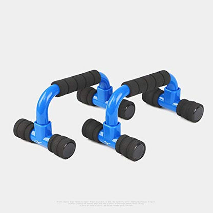 Push Up Support - Bars Strong Chrome Steel Pushup Stands with Comfortable Foam Grip