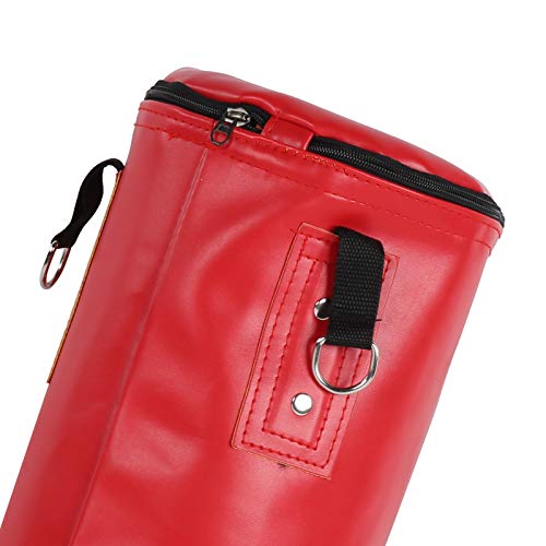 Chrees Empty Boxing Sandbag Heavy Duty 3 Layer Oxford Cloth Punching Bag with Metal Chain Zipper for Kickboxing MMA Training Fitness Home Gym - size: 80cm