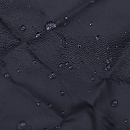 ledmomo Waterproof Backpack Rain Cover Rucksack Rainproof Pack Cover for Hiking Camping Traveling 45L (Black)
