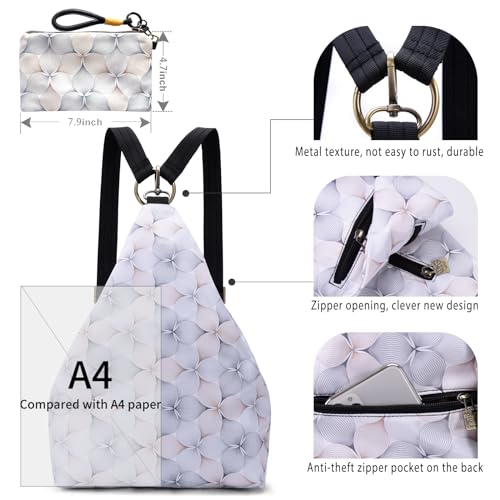 Black Butterfly Premium Backpack for Women, Bohemia Style Fashion Casual Daypack Backpack, Small Backpack Purse (39-white Plus) - color: 39-white Plus