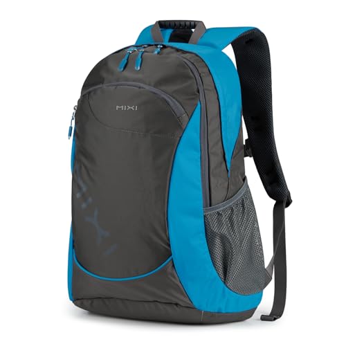 mixi 31L Ultra Lightweight Waterproof Travel Backpack, 18 inch Casual Daypack for Men Women, Durable Spacious Bag for Travel, Sports, Camping, Hiking & College, Blue - color: Blue, size: 18 Inch