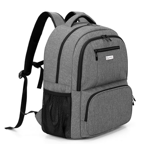 CURMIO CPAP Travel Backpack Compatible with ResMed AirSense 9, AirSense 10, AirSense 11, Philips System One, CPAP Carry On Bag for CPAP Machine & Supplies, Gray, Patent Design - color: Gray