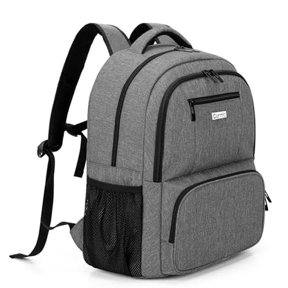 CURMIO CPAP Travel Backpack Compatible with ResMed AirSense 9, AirSense 10, AirSense 11, Philips System One, CPAP Carry On Bag for CPAP Machine & Supplies, Gray, Patent Design - color: Gray