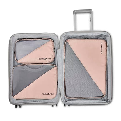 Samsonite 3-Piece Compression Packing Cube Set, Dusty Rose