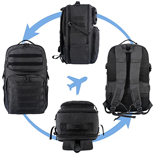MATEIN 17 Inch Laptop Backpack, Large TSA Tactical Backpack for Men