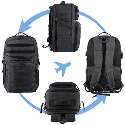 MATEIN 17 Inch Laptop Backpack, Large TSA Tactical Backpack for Men