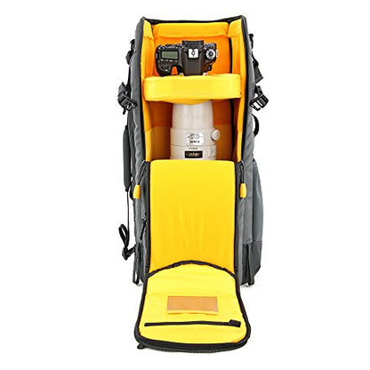 VANGUARD Alta Sky 66 Camera Backpack for Sony, Nikon, Canon DSLR with up to 600 mm f/4 Lens, 30L Capacity, - size: AltaSky66