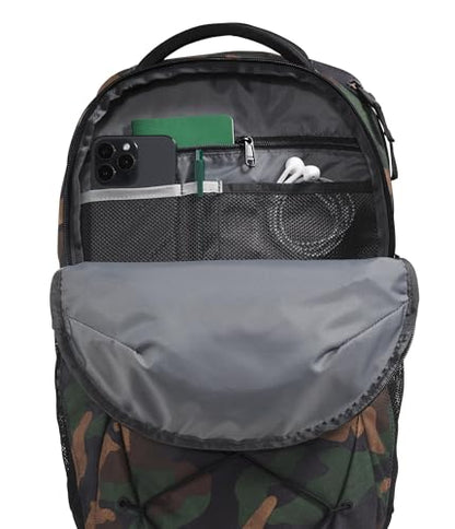 The North Face Jester Everyday Laptop Backpack - Commuter Daypack, Water Repellent, Laptop Sleeve, TNF Black Camo/TNF Black, One Size - color: Tnf Black Camo/Tnf Black