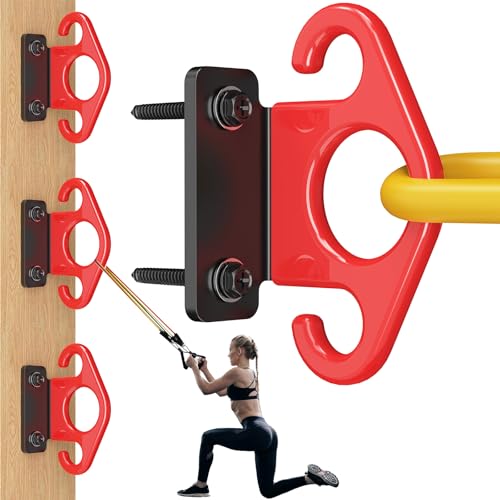 Resistance Band Wall Anchor Kit, Wall Mount Training Anchor System for Resistance Bands, Exercise Bands, Home Gym Workout & Physical Therapy Strength Training - size: standard2