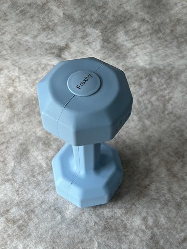 Frsxivy Dumbbells with Neoprene Coating, Hexagonal Home Fitness Equipment, 3LB Anti-Roll, Anti-Slip