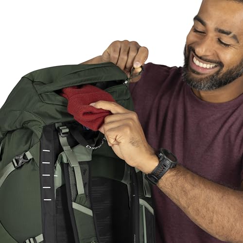 Osprey Talon 33L Men's Lightweight Hiking Backpack - Daypack for Travel & Camping, Phantom Grey/Dark Charcoal - color: Phantom Grey/Dark Charcoal, size: 33L - Standard Fit
