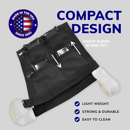 ActiveDogs Weighted Dog Vest with Weights - Dog Agility Training Equipment Jacket for Dog Exercise, Strength, Pulling & Endurance - Burn Calories & Build Muscle - Large 34-38 IN, 10 x 1LB - size: Large