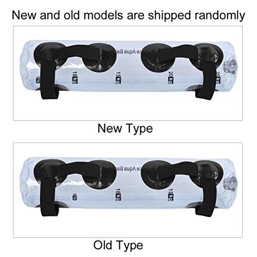 Adjustable Water Weight Bag for Fitness Training PVC Folding Aquabag with Calibrated Scale and Durable Nylon Handle for Strength Workout