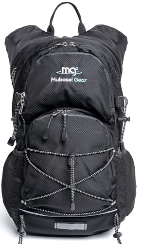 Insulated Hydration Backpack Pack with 2L Water Bladder Lightweight 22L Hiking Backpack Bag for Women Men Daypack for Hiking Running Festival Camping Biking