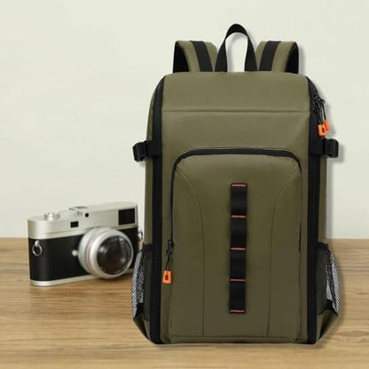 Camera Backpack Double Shoulder Zipper Waterproof Photographers Professional EVA Photography Travel Case Camera Equipment Bag