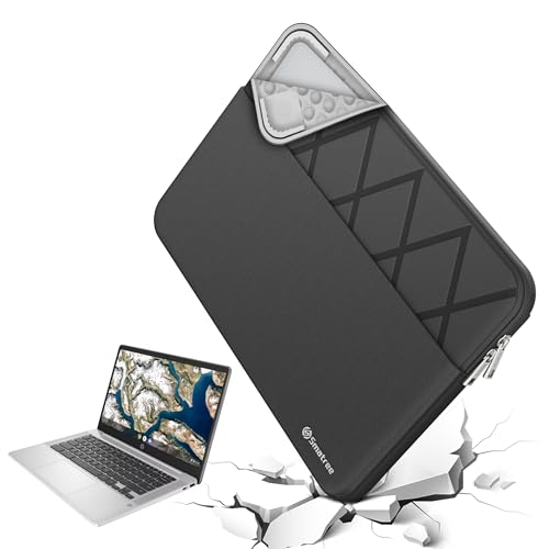 Smatree 13.3 inch Laptop Sleeve for HP EliteBook 630/830 G10/G9 Notebook PC, EliteBook 835/x360 830 G9 Notebook PC, Laptop Case with Accessory Pocket, YKK Zipper, Patented Super Corner Design (E411) - color: Elite-Black, size: for 13 inch HP EliteBook(E41