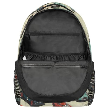 Kids School Backpack Cool Race Cars Pattern Large Bookbag for Elementary Students Boys Girls Lightweight Travel Casual Daypack Water Resistant Outdoor Hiking Sport Rucksack - color: Cool Race Cars Pattern
