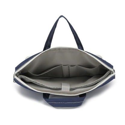 15-15.6 inch Laptop Shoulder Bag, for MacBook Pro 16, Hp Lenovo Dell 14 inch Waterproof Messenger Bag Case Sleeve (Dark blue) - color: Dark Blue