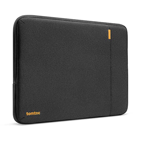 tomtoc 360° Protective Tablet Sleeve for 2026 iPad Air 11-inch (M4/M3/M2), iPad Pro 11-inch (M5/M4/4th/3rd/2nd/1st Gen) with Magic Keyboard/Smart Keyboard Folio, 11" iPad Water-Resistant Tablet Case - color: Black, size: 11-inch for iPad Pro/Air