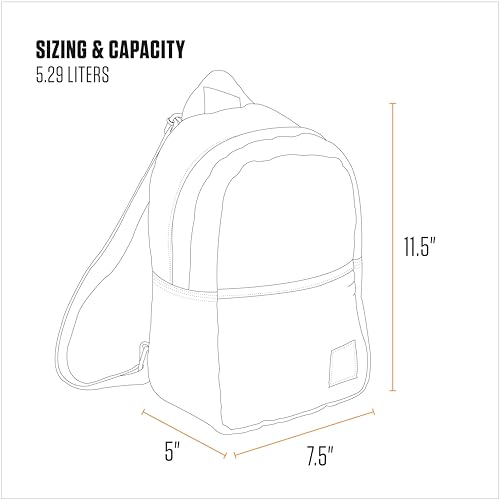 Carhartt Classic Mini Backpack, Durable, Water-Resistant Backpack with Adjustable Shoulder Straps, Black - color: Black