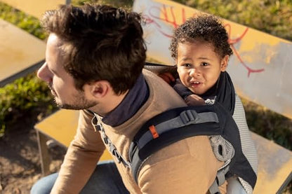 Beco Toddler Carrier with Breathable 3D Mesh & Extra Wide Seat - Front-Carry & Backpack Style - Lightweight Sling Carrier for Children (24-48 Months) - Cool Navy - color: Cool Navy