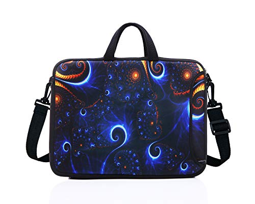 15.6-Inch Laptop Shoulder Sleeve Bag Case With Handle For 15 15.6" Acer Dell Hp (classic blue) - color: Classic Blue