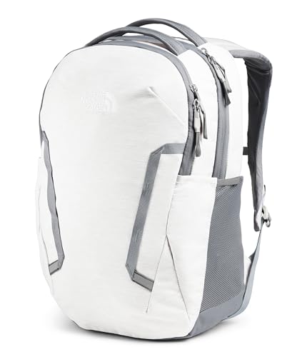 The North Face Women's Vault Everyday Backpack, Wht Mt Mélng/Mid Gy-NPF, OS - color: Tnf White Metallic Mélange/Mid Grey-npf