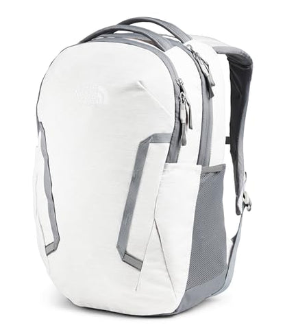 The North Face Women's Vault Everyday Backpack, Wht Mt Mélng/Mid Gy-NPF, OS - color: Tnf White Metallic Mélange/Mid Grey-npf