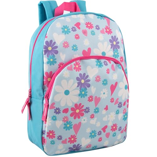 Trail maker Wholesale Kids Backpacks for Boys, Girls Bulk Backpacks 24 Pack with Fun Patterns, Adjustable Padded Straps - color: Female Fantastic Creature Prints