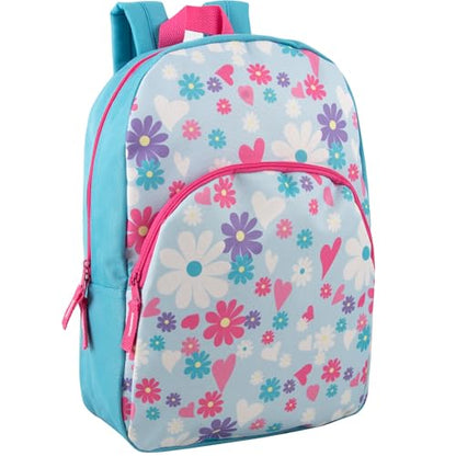 Trail maker Wholesale Kids Backpacks for Boys, Girls Bulk Backpacks 24 Pack with Fun Patterns, Adjustable Padded Straps - color: Female Fantastic Creature Prints