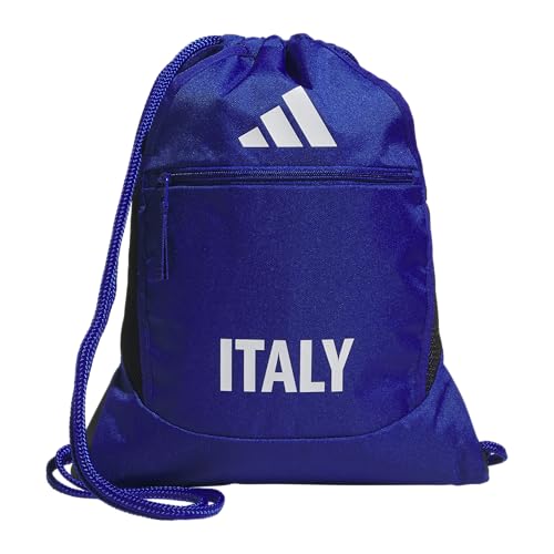 adidas Stadium Sackpack – Drawstring Backpack for Sports, Small Gym Bag, 13L - color: Italy