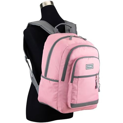 FUEL Laptop Bag Hiking Travel Commuter Carry On Casual Water Resistant College Daypack Classic Computer Bag Backpack for Women, Pink - color: Pink
