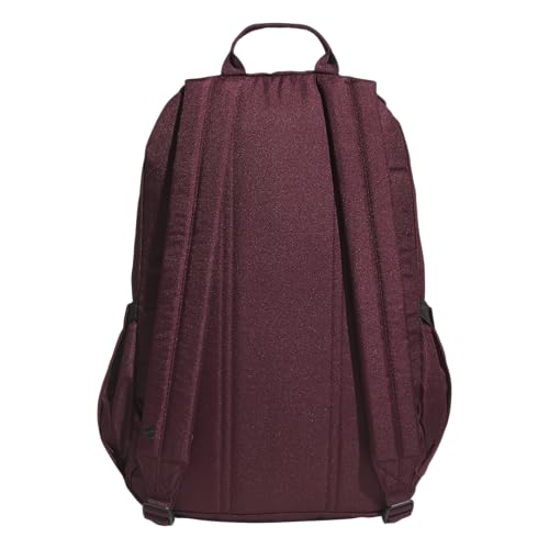 adidas Lineage Backpack for Laptop, School and Travel, 22L, Maroon/Black, OSFA - color: Maroon/Black