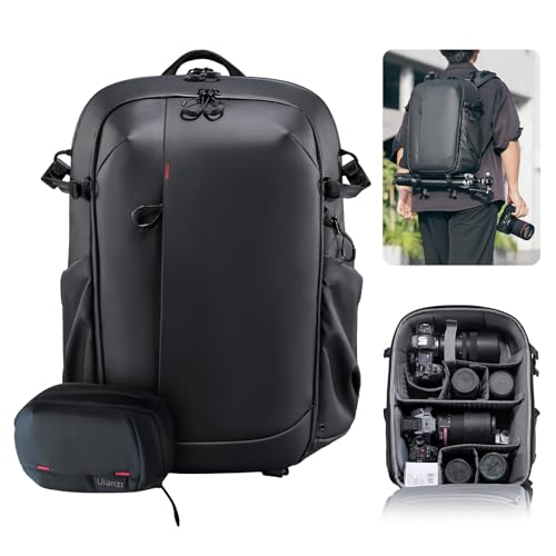 UURig ULANZI BP09 Traker Camera Backpack • 22L • Versatile Camera Travel Bag • Quick Access • Well Organized Professional Photography Storage • Shoulder Backpack • for Sony/Nikon DSLR Cameras - size: BP09 22L Shoulder Bag
