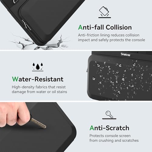 Smatree CityShield 16-17 inch Laptop Shoulder Bag, Sleeve Case with Hard Shell Accessory Pocket, Shoulder Strap, Handle, 360 Protective Case, Anti-Splash Computer Bag (MC03)