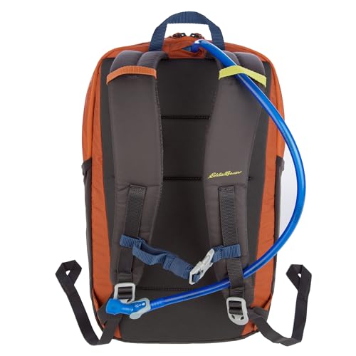 Eddie Bauer Nomad Backpack | Laptop (17 inch) | Hydration Sleeve | Travel | Hiking | Gym | Work | Commuting | 22L - Sienna - color: Sienna, size: 22L