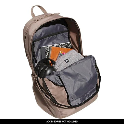 adidas Defender 5 Backpack for Sports, Gym, School and Travel, 33L, Chalky Brown/Gunmetal, OSFA - color: Chalky Brown/Gunmetal